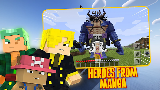 Screenshot One Mod for Piece Minecraft PE
