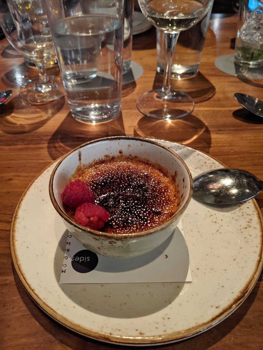 11.30.19 dessert was key lime creme brulee