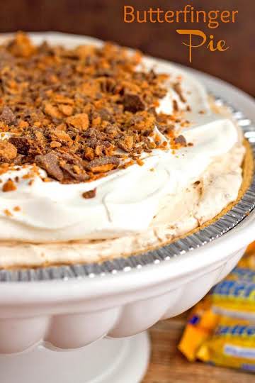 Butterfinger Pie