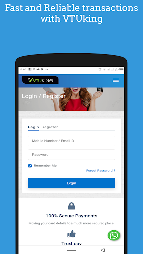 VTUking - Airtime, Data Resell  Bills Payment