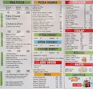 Chitra Pizza menu 3