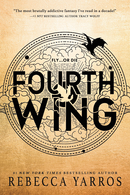 Fourth Wing by Rebecca Yarros.