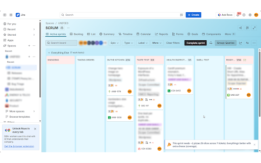 Pizza Points for Jira screenshot 1