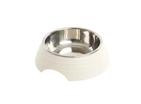 BUSTER Frosted Ripple Bowl, Matte White, S