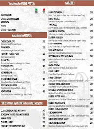 Mothers Kitchen menu 1