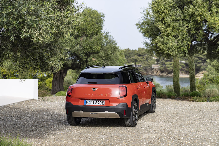 Union Jack-inspired taillights loom large at the rear.