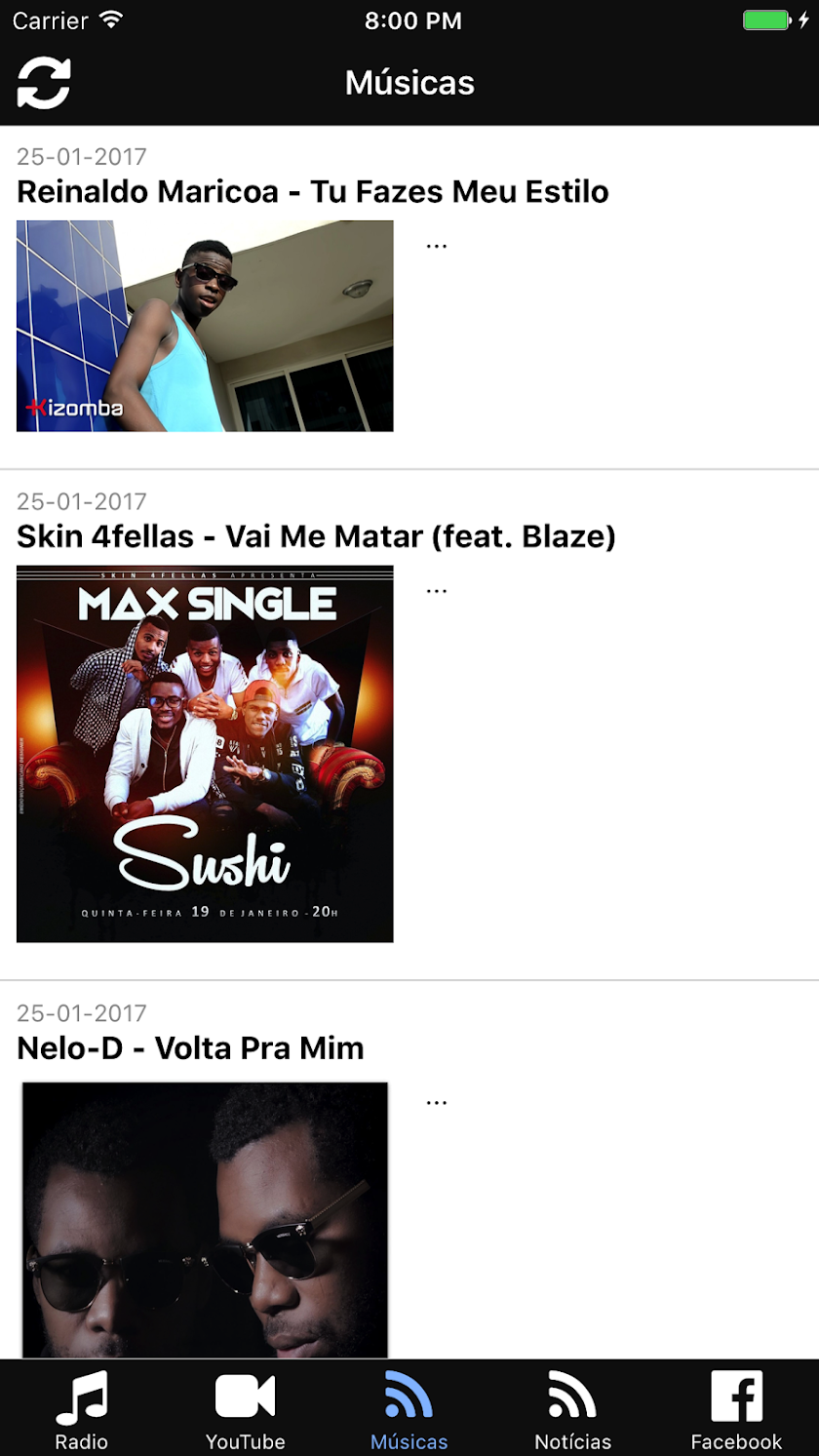 Mais Kizomba Screen 3