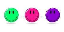 Fije De Emoji Sonriente En Colores Modernos Con La Sombra En Fondo En  Blanco Imagen de archivo editorial - Ilustración de aislado, alegre:  136581049