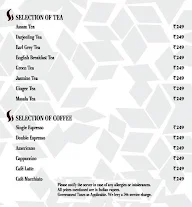 Tea Studio, Radisson Blu menu 6