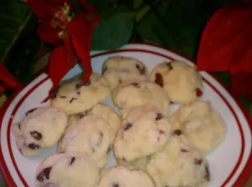Sparkly orange coconut cranberry chewies