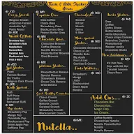 Thick & Milk Shakes menu 1