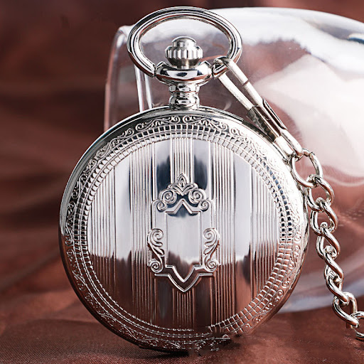Title 5, Classic Fashion New Silver Shield Automatic Mec...