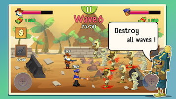 Two guys & Zombies (two-player for Android - Free App Download