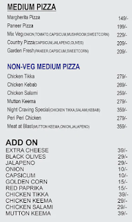 Pizza Darbar menu 2