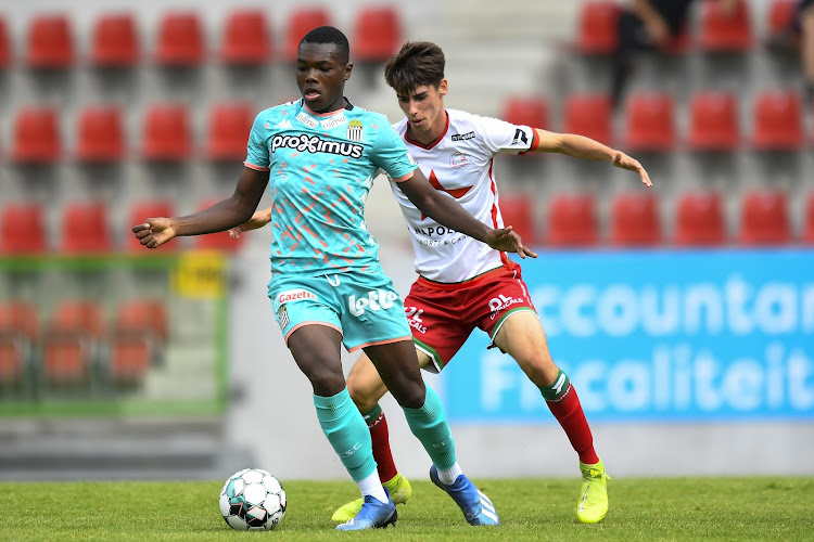 Ken Nkuba de retour à l'entraînement avec Charleroi 