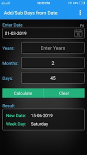 Age Calculator Capture d'écran