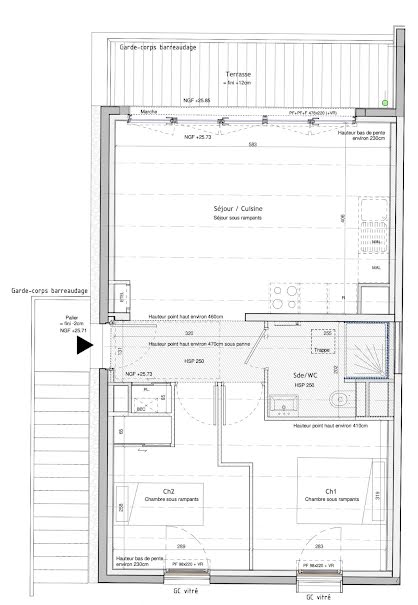 Vente appartement 3 pièces 52 m² à Douarnenez (29100), 390 000 €