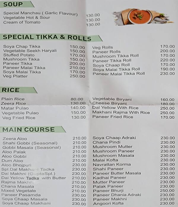 Hungry Lion menu 