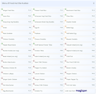 Food Hut Olai Kudisai menu 3