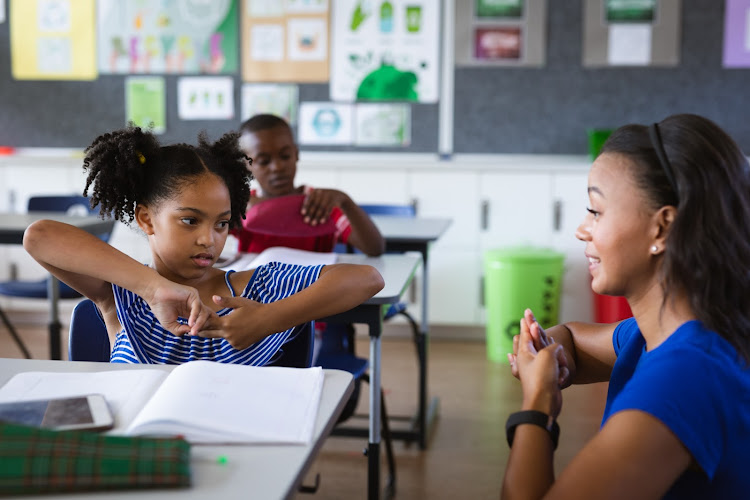 The amendment to section 6 of the constitution includes South African Sign Language as an official language to promote the rights of people who are deaf and hard of hearing. Stock photo.