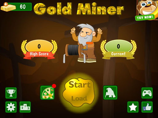 Gold Miner Classic: Gold Rush - Mine Mining Games (Mod) 