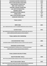 Tag Foods menu 4