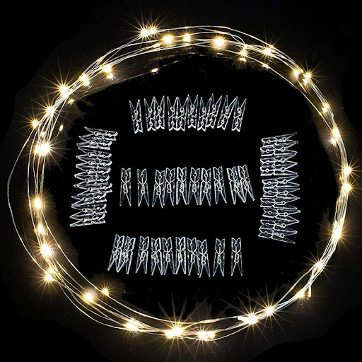 Title 1, Battery box copper wire clip lighting chain sta...