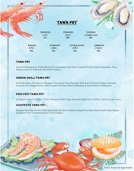 The Laughing Fish menu 1