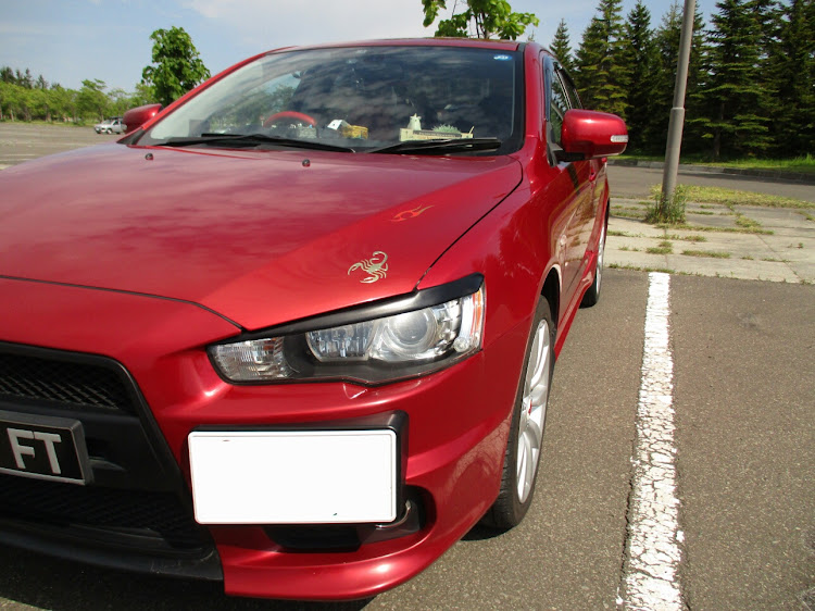 ギャランフォルティスのブレーキパッド交換・CVTフルード交換・EXTRA Speed・パレのマイカープロフ・パレのメンテナンスに関するカスタム事例の投稿画像1枚目