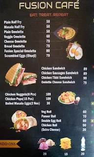 Fusion Cafe menu 5