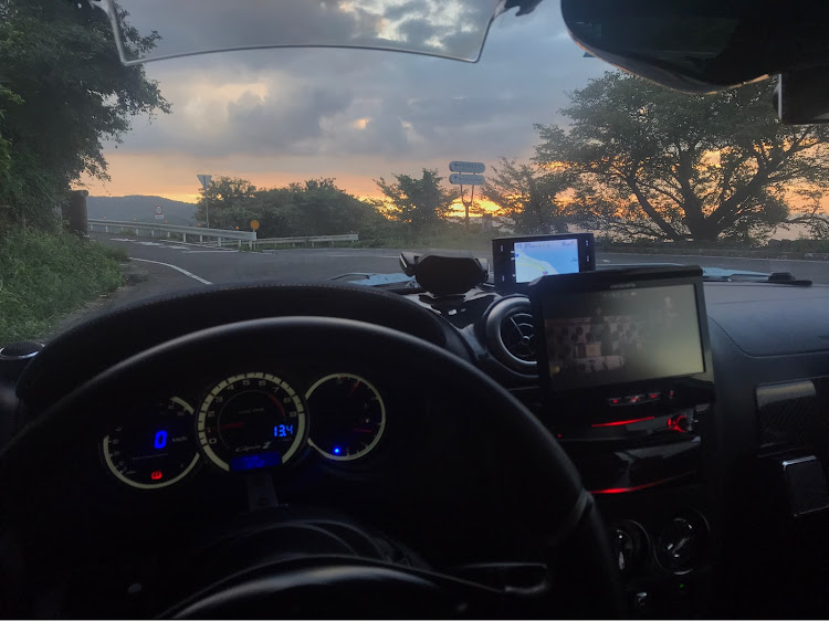 コペンのドライブ・#コペン#L880K・レフトハンドル・1300コペン・夕日と愛車に関するカスタム事例の投稿画像6枚目