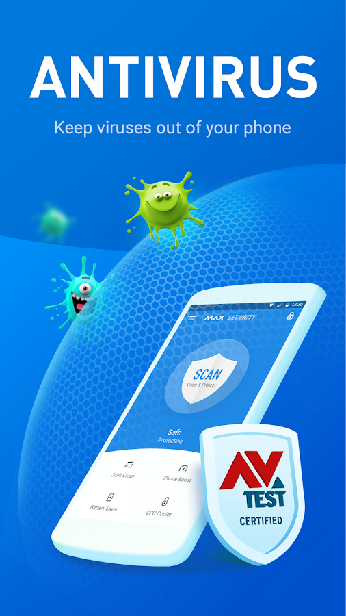    Virus Cleaner - Antivirus, Booster (MAX Security)- screenshot  