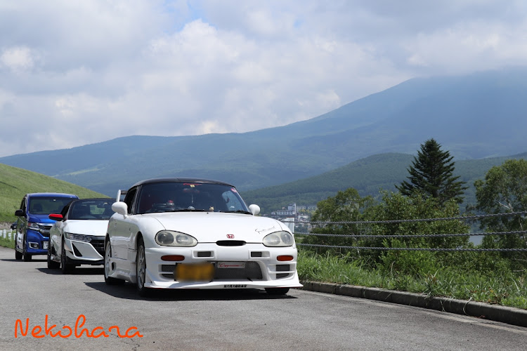 カプチーノのS660・N-WGN・ビーナスライン・峠ステッカー・杖突峠に関するカスタム事例の投稿画像3枚目