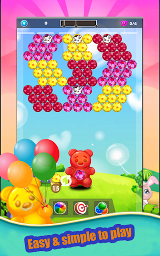 Soda Bear Bubble Pop - New Bubble Crush Game