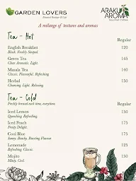 Garden Lovers Botanical Boutique & Cafe menu 1