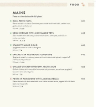 Blue Tokai Coffee Roasters menu 2