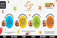 Juice Lounge menu 4