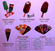 M.V.B. House Ice Cream Parlour & Snack menu 8