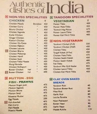 Ashoka Restaurant menu 8