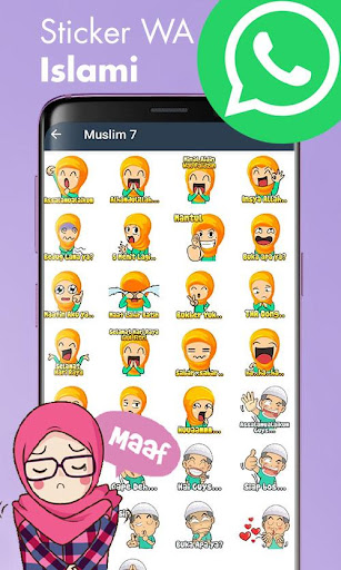 WA Sticker Muslim Islamic Stiker for Whatsapp