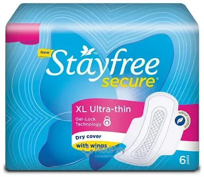 Stayfree Secure Ultra Thin With Wings XL - 12