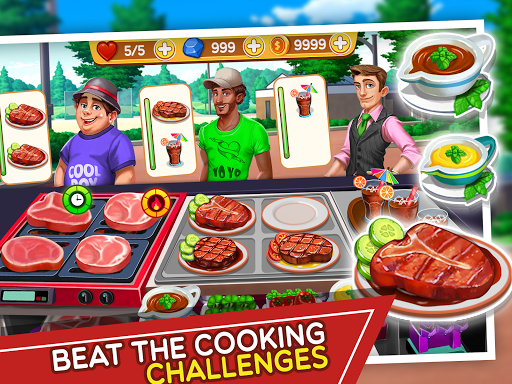 Cooking Crush - Madness Crazy Chef Cooking Games captures d'écran apk mod pirater preuve 2