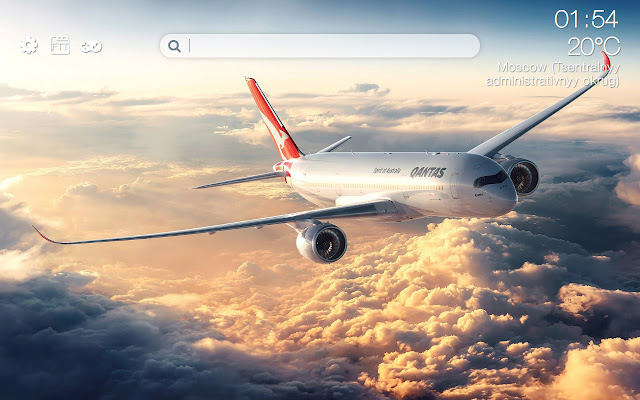 Aircraft new free tab theme logo