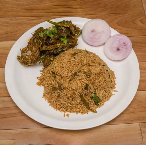 Gongura Chicken Curry Rice Bowl