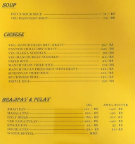 Yuvi Chinese & Bhaji Pav menu 1