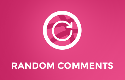 Dribbble : Random Comments small promo image