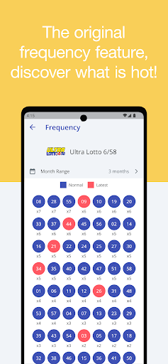 Screenshot PCSO Lotto Results