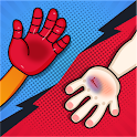 Poppi Red Hands: Slap games icon