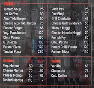 The Happy Hours Cafe menu 1