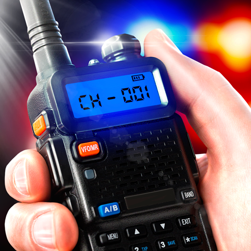 Police walkie-talkie radio sim JOKE GAME